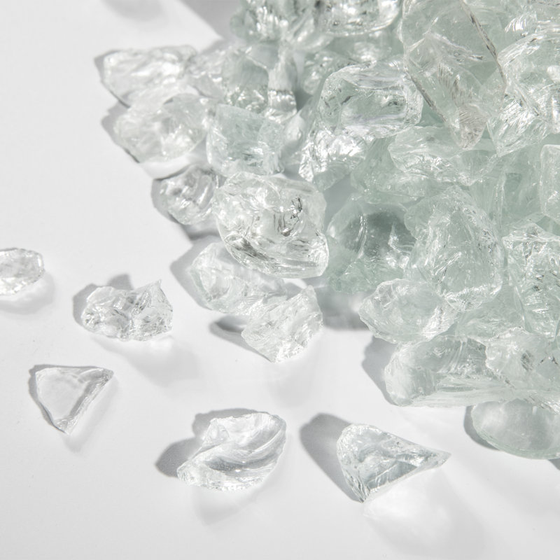 4kg Clear Fire Glass