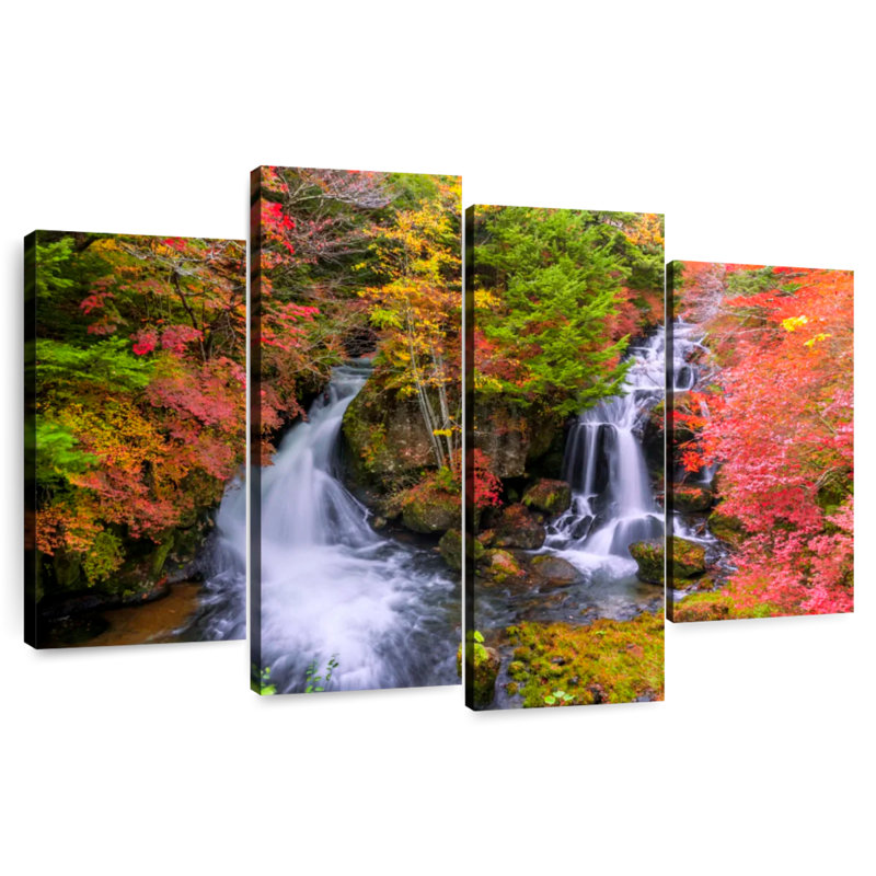 Alvord, automne aux chutes de Ryuzu, H 32 po x l 52 po