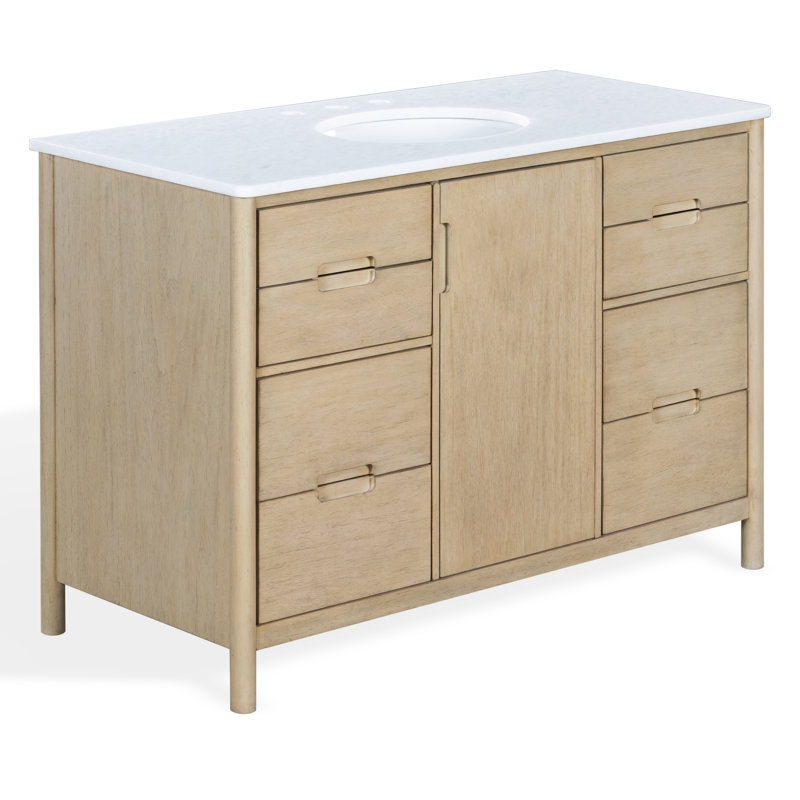 Meuble-lavabo simple Petrabecca, 48"