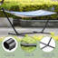 Chesterwood Spreader Bar Hammock with Stand-1918111550