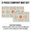 Coussin Comfort Agatha Floral 2 PC