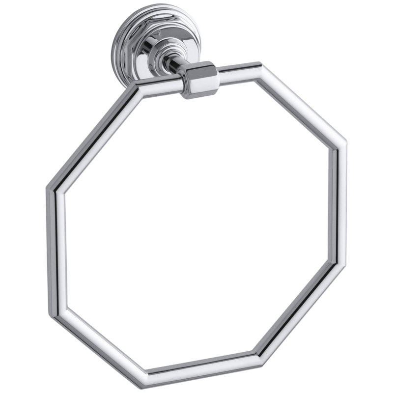 KOHLER Grand Towel Ring – Corrosion-Resistant Bathroom Holder In Transitional Style - View #2