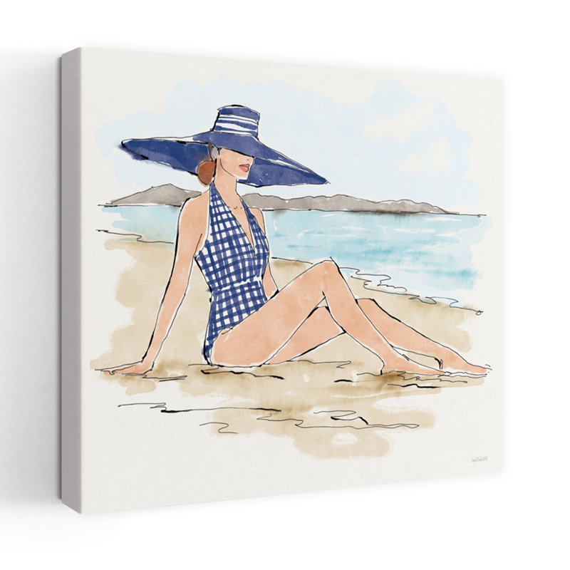 «Bathing Beauties I Coastal Art», H 48 po x l 48 po