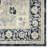 Amaresh Oriental Machine Washable Ivory/Charcoal Area Rug-22380126
