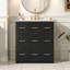 Meuble-lavabo 30 po avec lavabo et tiroirs encastrés-437762789