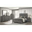 Miroir de style moderne en bois gris