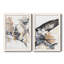 Ruckus III - Ensemble de 2 peintures sur toile encadrées-62241378-62241395