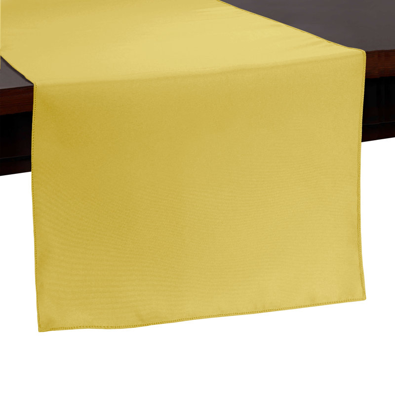 Eider & Ivory™ - Basic Polyester1, 1, 54" x 14", Lemon Yellow