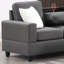 Canapé moderne en forme de L gris anthracite-1189455943