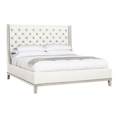 Michael Weiss Upholstered Wingback Bed