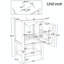 Ensemble de meuble-lavabo simple 20 po avec plateau en bois manufacturé Simka-2050835765