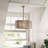 Wiley 3 - Light Dimmable Drum Chandelier
