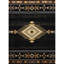 Tapis noir, 7 pi 10 po X 3 po, polypropylène, teinté, pour tapis de spa noir, salles à manger