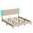 Samiha Upholstered Platform Bed with LED Lighting Headboard-979535343-978940312