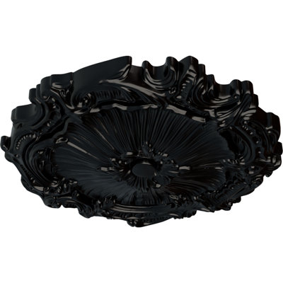 Endurathane Southampton Ceiling Medallion, 16 1/2"OD x 2 3/8"P, Hand-Painted Spartan Stone Finish