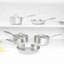 5 - Piece Stainless Steel Cookware Set