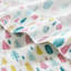 Ensemble de draps en flanelle de coton 4 pièces, motif d'arbres des Fêtes blanc chaud, lavable à la machine