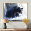 Ours à la cascade Edge III - Art mural pour salon-357051656-357051761-357051764