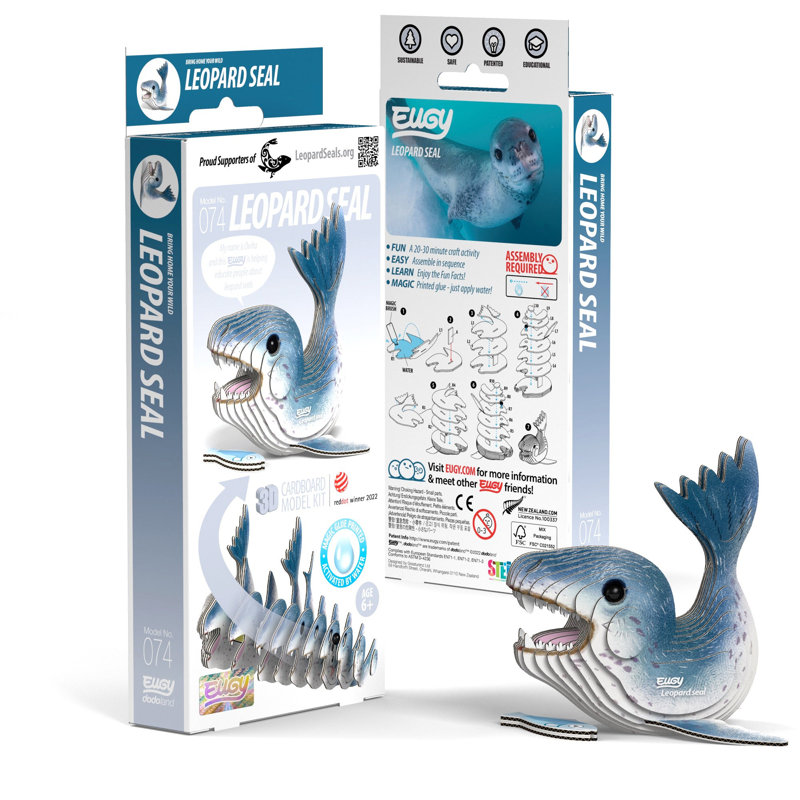 Casse-tête 3D EUGY Leopard Seal