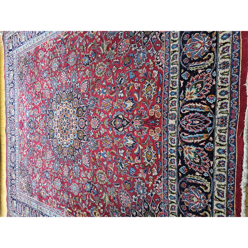 One-of-a-Kind Carenza Red Rug