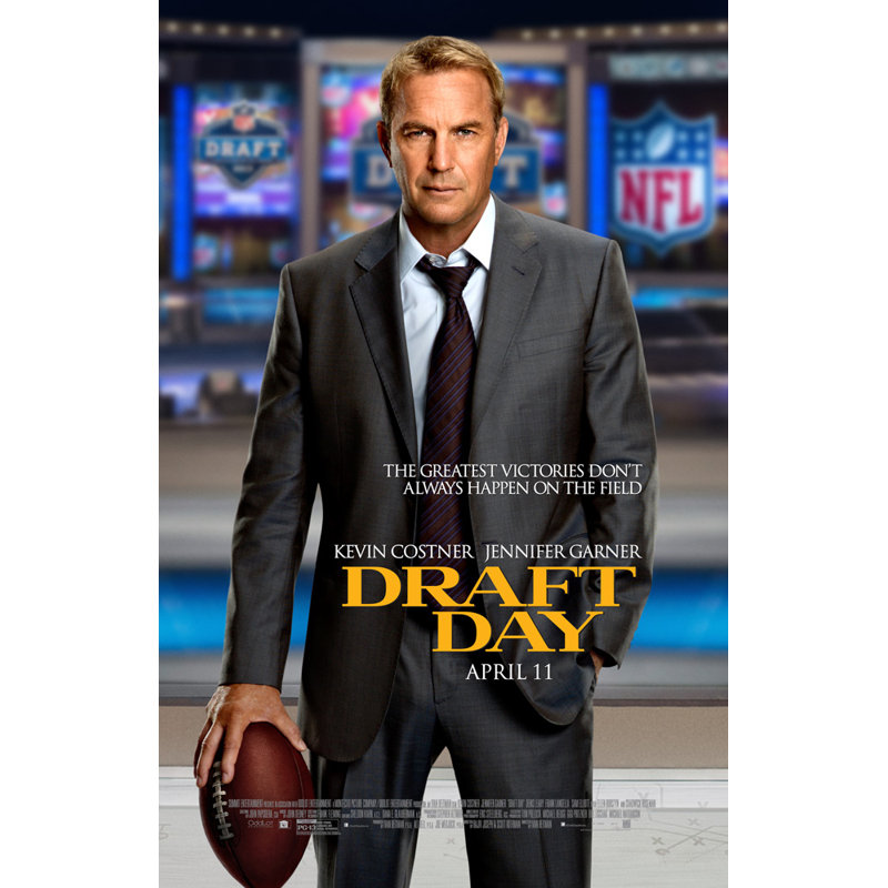 Draft Day, 18" H x 12" W