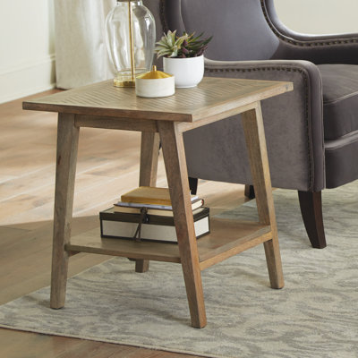 Shreffler Solid Wood End Table