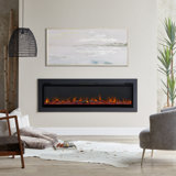 Wall-Mount or Recessed Electric Fireplace by Real Flame