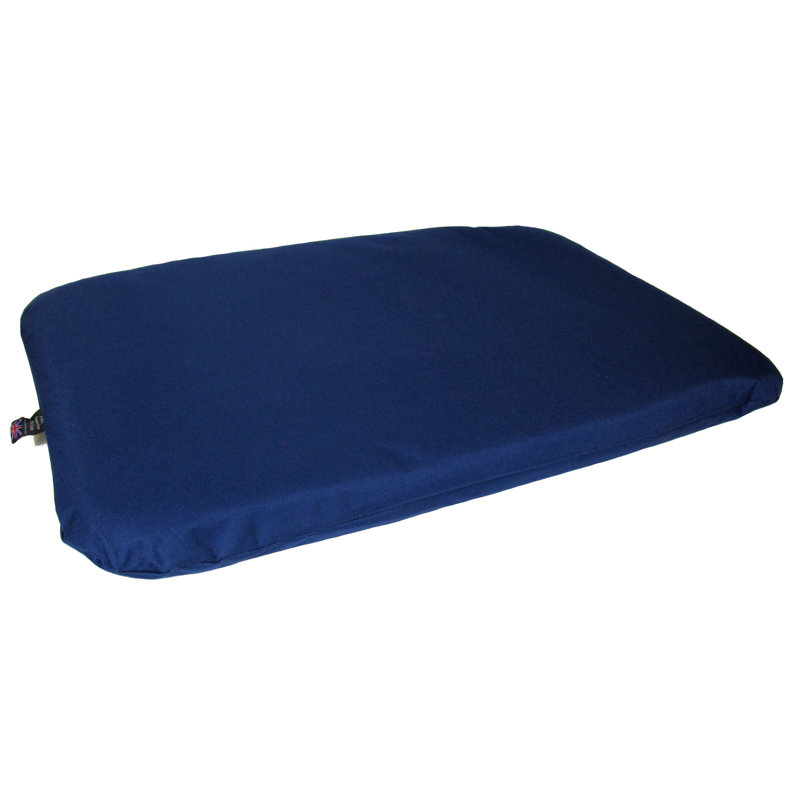 Decimus Polyester Pet Bed, 11 cm H x 127 cm W x 82 cm D, Blue