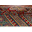 Tapis oriental en laine rayé Kazak