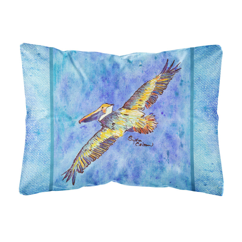 Coussin décoratif intérieur/extérieur pelican