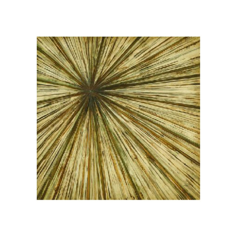 «Green Détail» par Chelsea Art Studio - impression sur toile tendue, H 36 po x l 36 po x 1,5 po