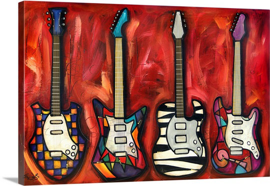 «Tools of the Trade» par Anieya, reproduction d'art sur toile, H 20 po x l 30 po x P 1,25 po