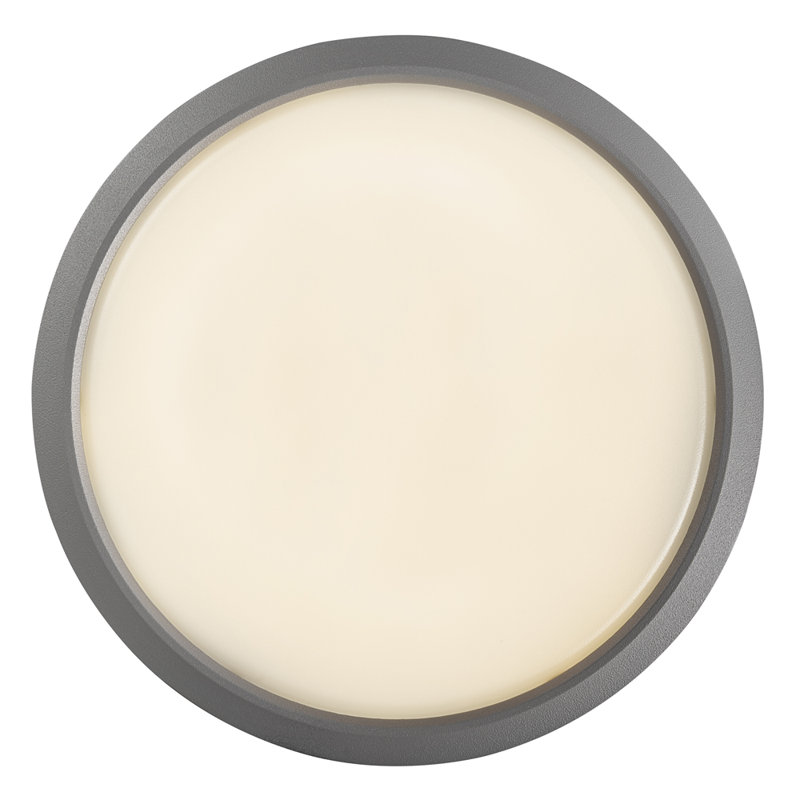 LED Flush Mount, Grey