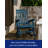 Big & Tall Oversized Rocking Chair Outdoor, Heavy Duty 400 lbs High-Back Patio Rocker, Weather-Resistant HIPS Poly Construction, 22" x 21" Wide Seat Porch Furniture, Navy-1795476176