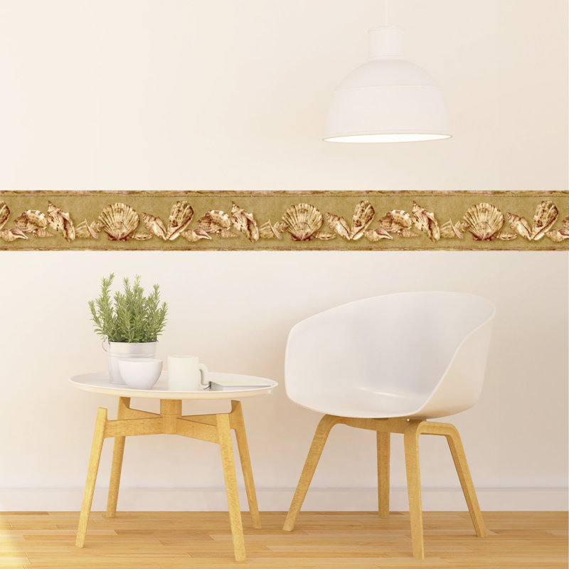 Adrieanna Coastal Seashell Border