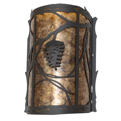 1 - Light Flush Mounted Sconce