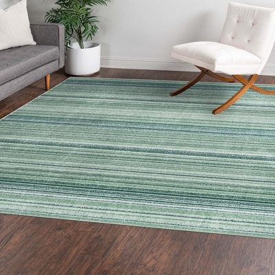 Tapis d'intérieur rayé Hulsey