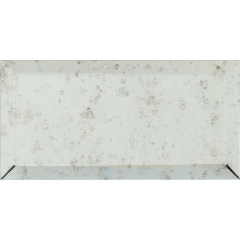 Lavaliere 3" x 6" Natural Stone Bevel Wall Tile (40 PC per Carton) (4.84 SQFT per Carton), Antique Mirror