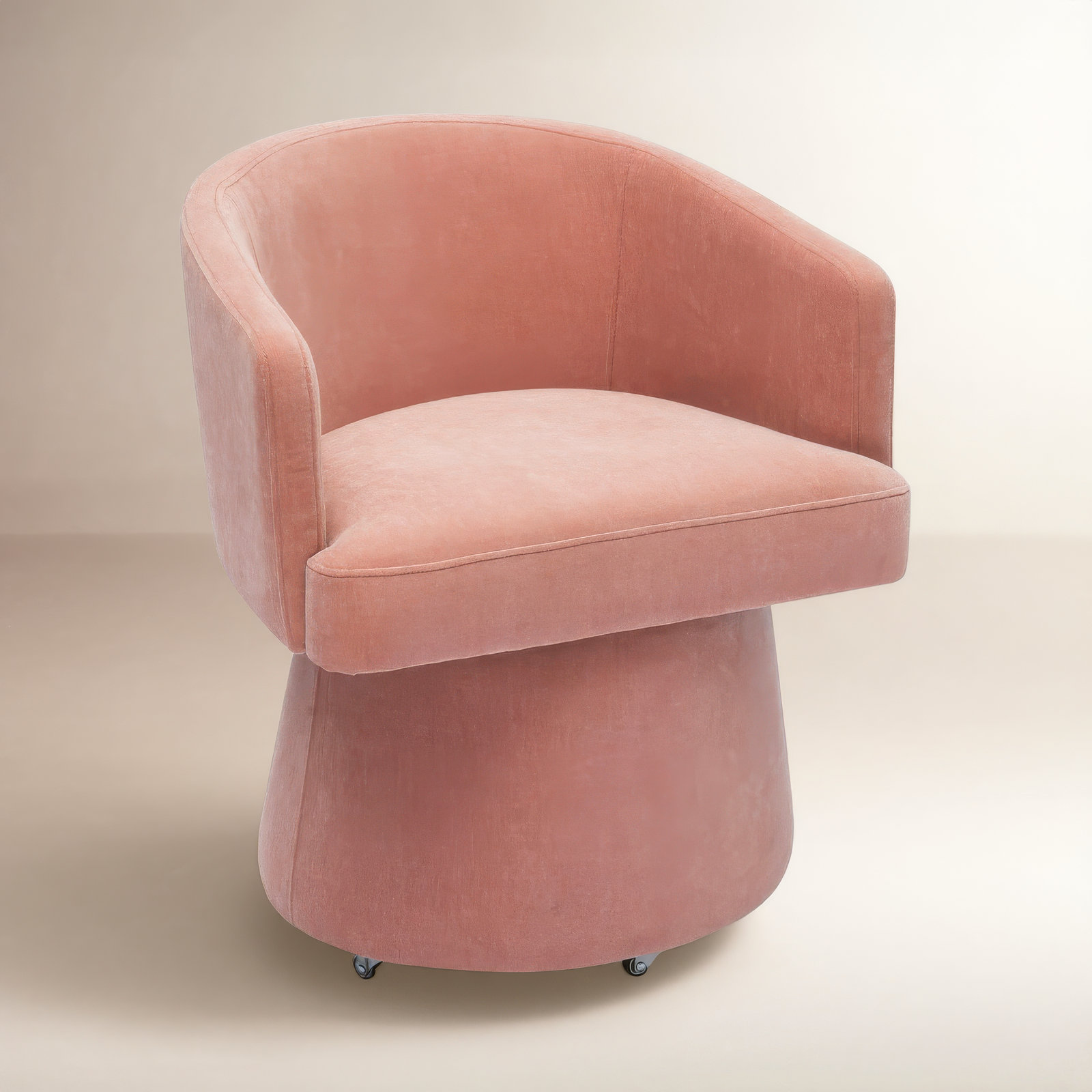 Chadbourn Recycled Fabric Office Chair, Pink