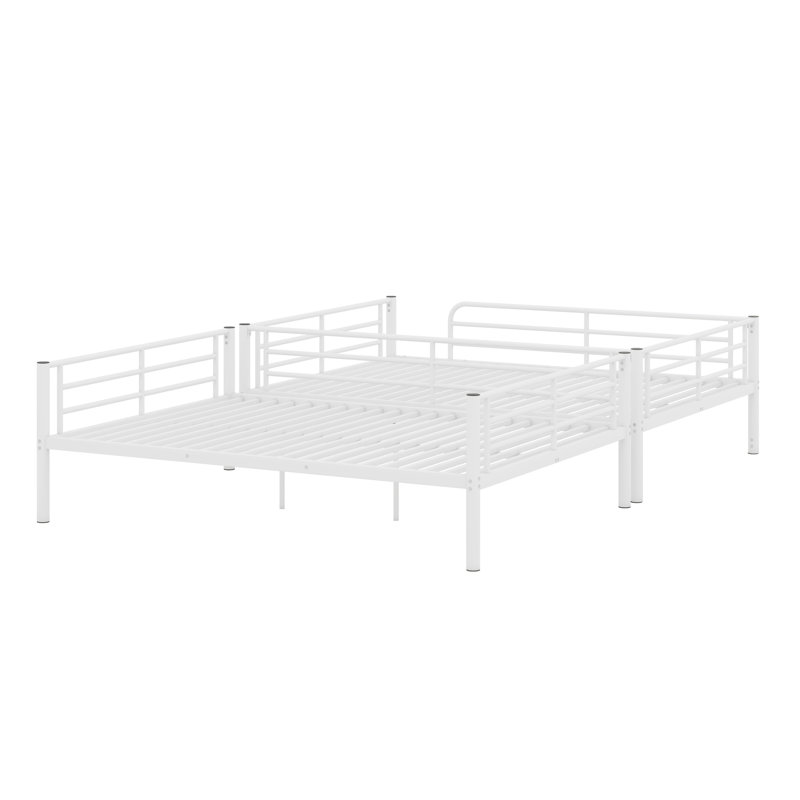 Metal Bunk Bed, White