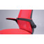 Chaises de bureau Laceymay, fauteuils de direction ergonomiques en filet avec base luge, accoudoirs rabattables-1268964898