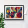 Enlivening Modern Abstract - Single Picture Frame Print