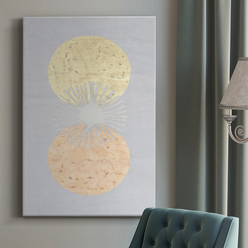 Retrograde - Wrapped Canvas Painting, 18" H x 12" W x 1" D