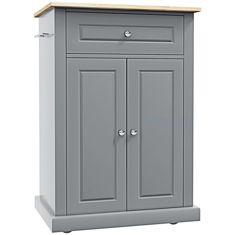 Chariot roulant pour îlot de cuisine (tabouret non inclus)