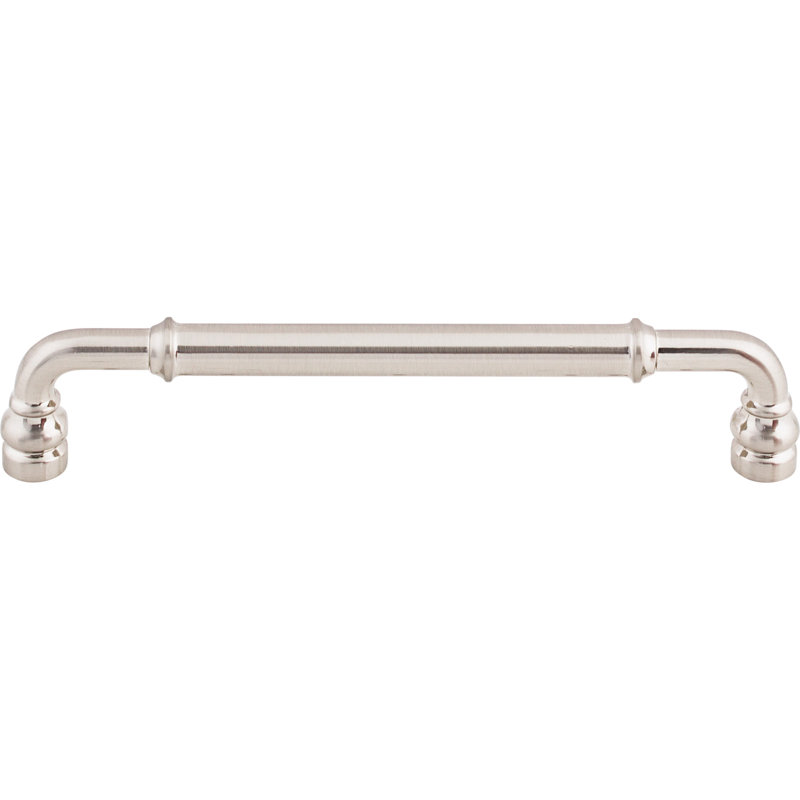 Brixton 12" Center to Center Bar Pull, Brushed Satin Nickel, 6 5/16" Center to Center