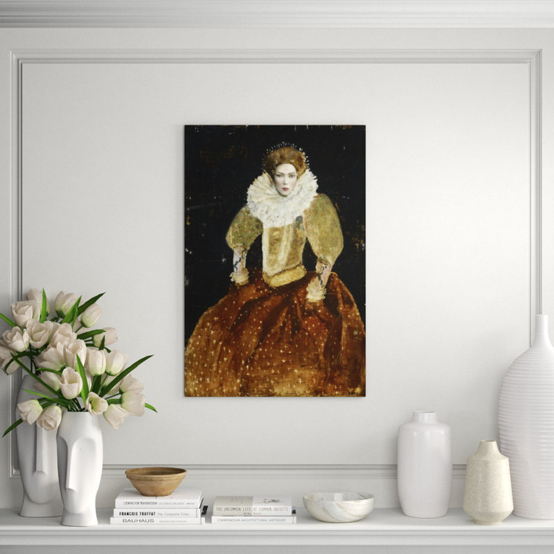 Lady In Waiting Print by Sarah Atkinson, 36" H x 24" W, Outdoor