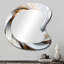 Miroir mural moderne unique Whirling-107229436