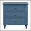 Table de chevet 3 tiroirs Albers-1014811433