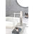 Bathroom Tap In Brushed Nickel, Single Hole Sink, Stainless Steel, Corrosion, Silent Splash- Water Release Handle Faucet, Nickel Appearance, Corrosion Resistance, Fingerprint Proof, Steady Stream