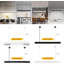 - Light Matte Black LED Pendant